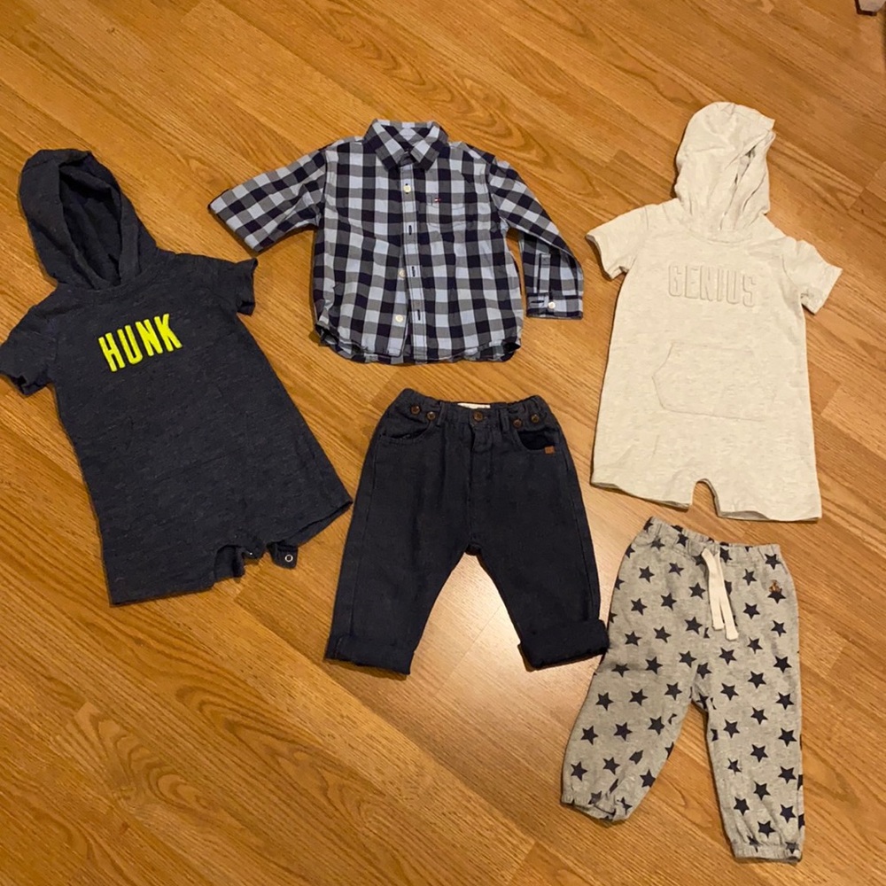 Boy 12-18M 5 pieces clothes bundle